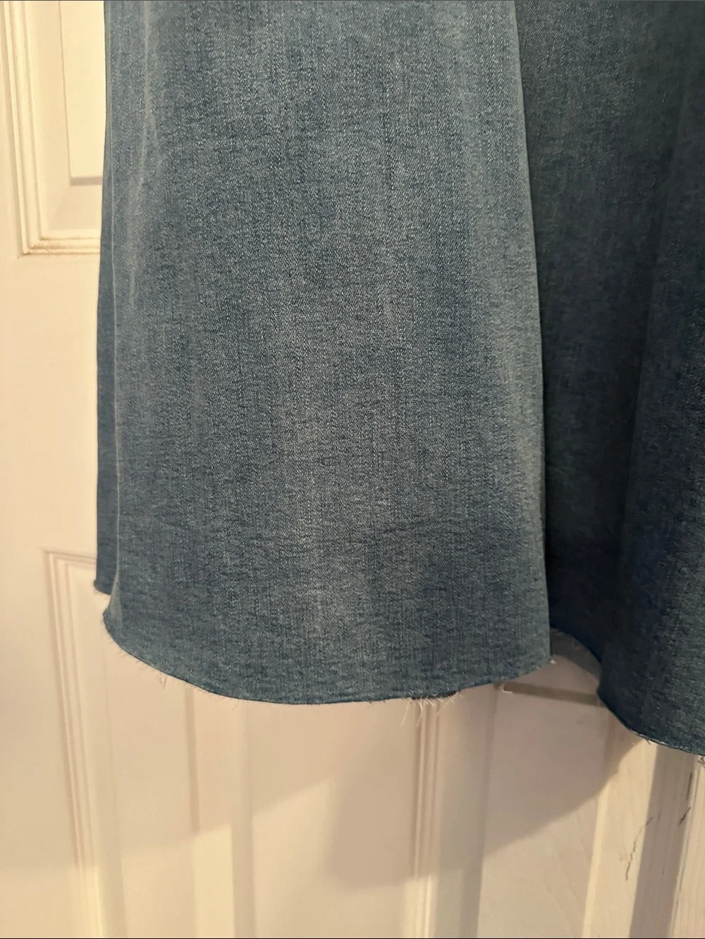 Free People Light Blue High-Rise Flare Jeans